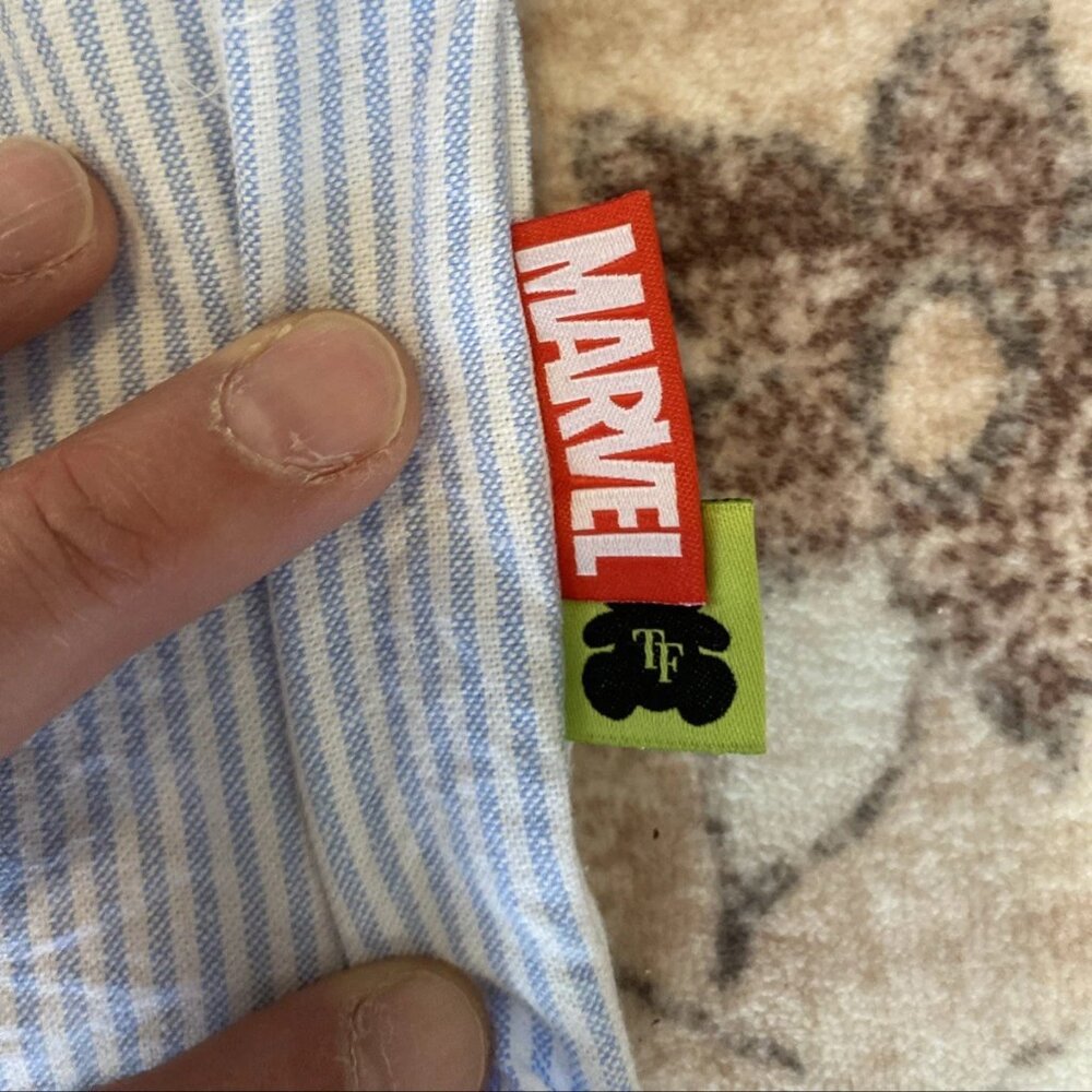 Men's Teddy Fresh x Marvel button up shirt sz. XL - Picture 7 of 7